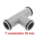 P6362ASS16 T connector 32mm